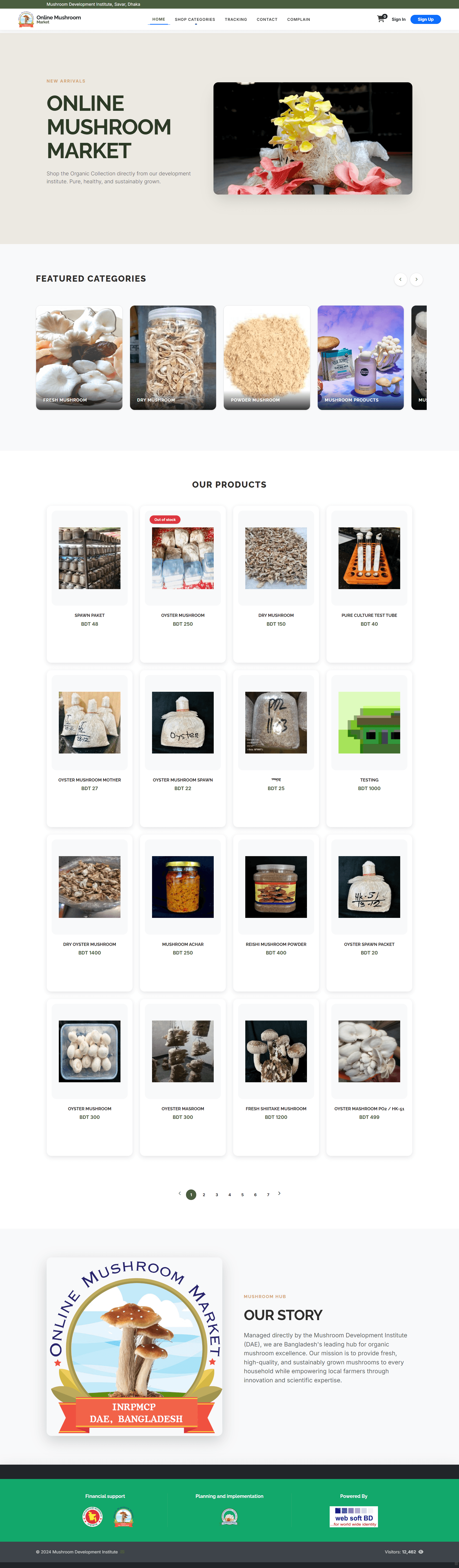 Mushroom e-Commerce & Portal (INRPMCP) screenshot 2